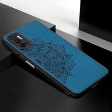 For Cover Xiaomi Poco M3 Pro Case For Poco M3 Pro Capas Cloth Fabric Texture Full Cover For Redmi Note 10 Pro Poco M3 Pro Fundas