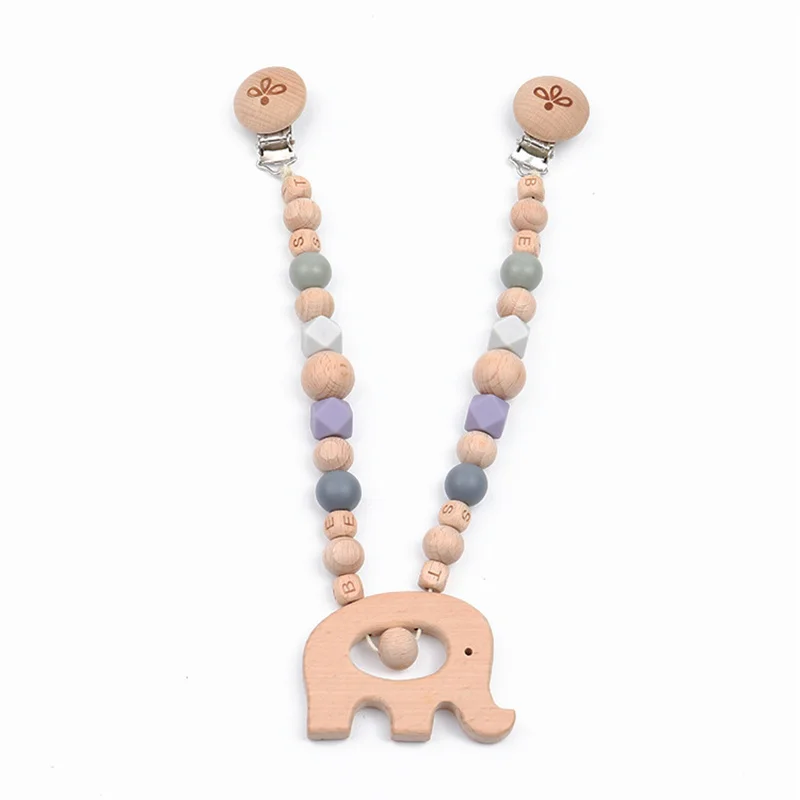 

Игрушка для детской коляски, зажим, деревянные игрушки, игрушки в виде слона, игрушки, прорезыватели с бусинами, подвески для зубов, игрушки ...