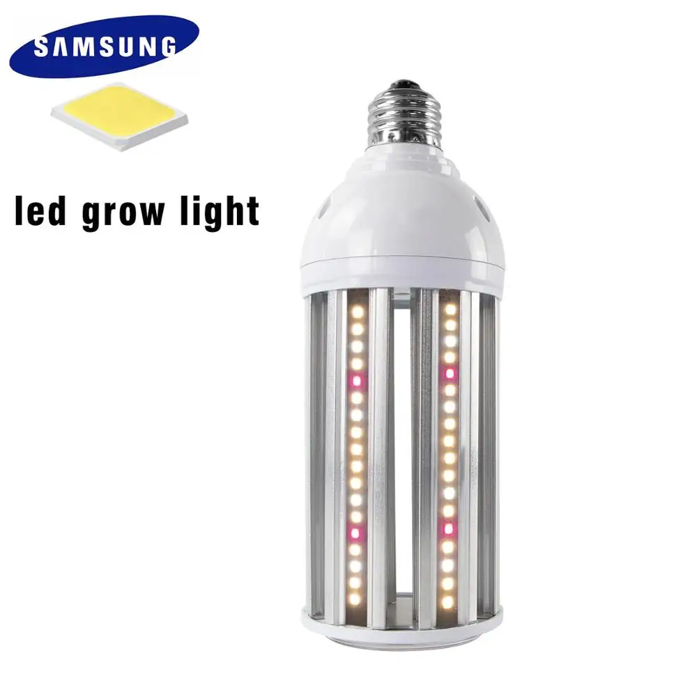 IP65 Samsung Chips 36W LED Grow Corn Light AC100-277V Phyto Lamp Full Spectrum &amp Indoor Hydroponics Tent Holder Adapter | Освещение