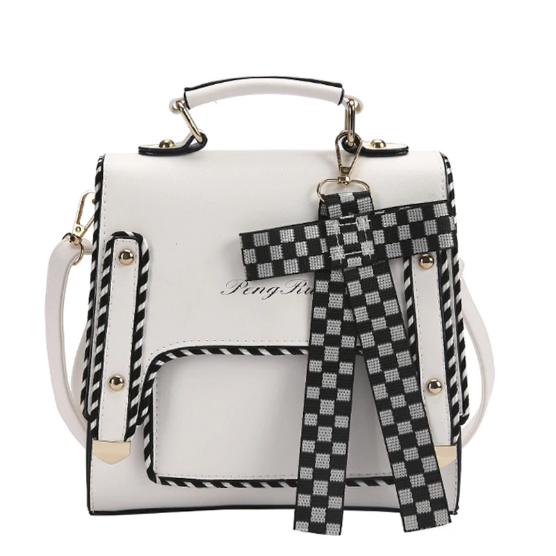 Элегантный дизайн кожаный рюкзак для девочек подростков 2019 новая женская мода