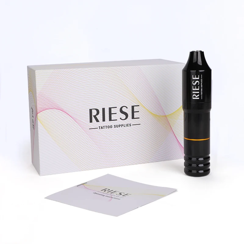 RIESE тату ручка роторная машина и перманентный макияж мотор иглы картриджи для
