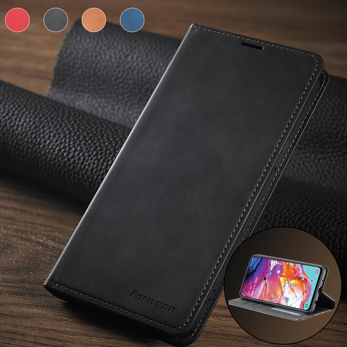 

Fashion card slot flip leather Phone Case For XiaoMi POCO M2 X3 M3 F3 10T 10i 11i K40 PRO NFC Card slot wallet Cases Cover Capa