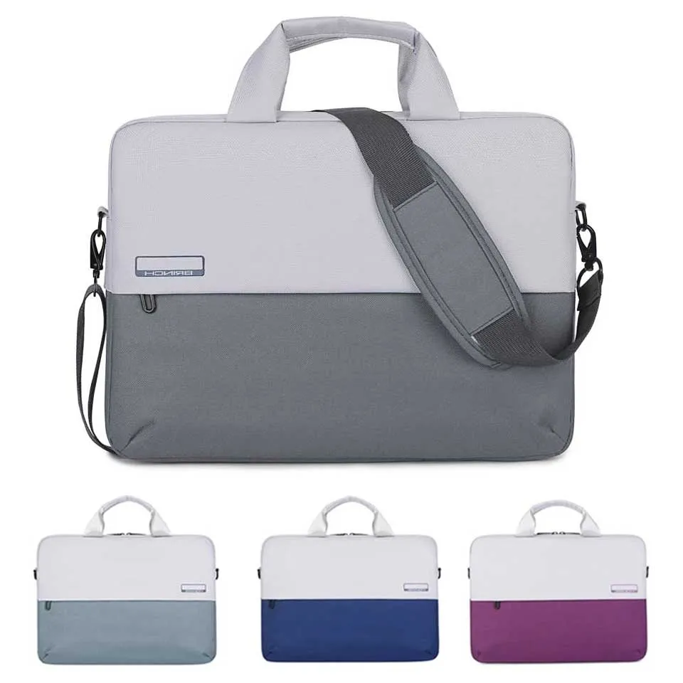 Сумка для ноутбука 13 3 14 15 6 дюймов водонепроницаемая сумка macbook air pro через плечо