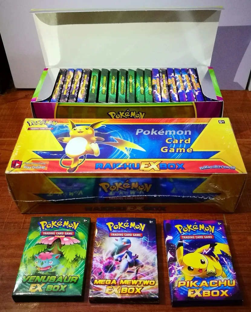 Английские карточки с покемонами игрушечная карта конфронтация флэш-карта 408 шт