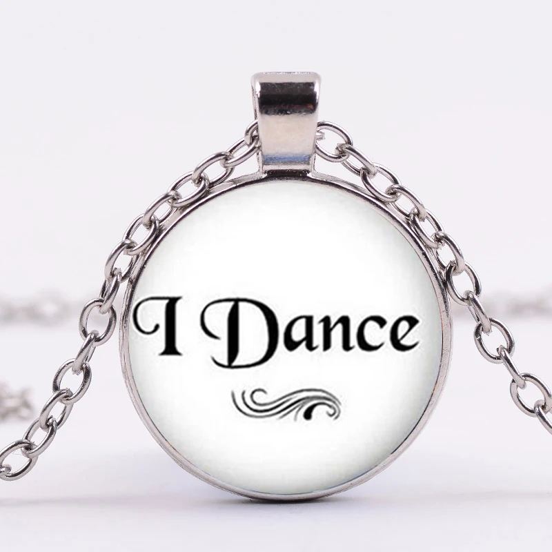 Ожерелье с балериной для женщин танцующая девушка сказочный ангел балетная