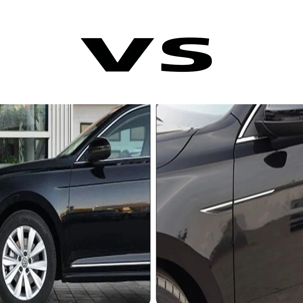 Новый 3D из АБС пластика 4 шт. автомобиль передняя сторона крыло наклейка на нож