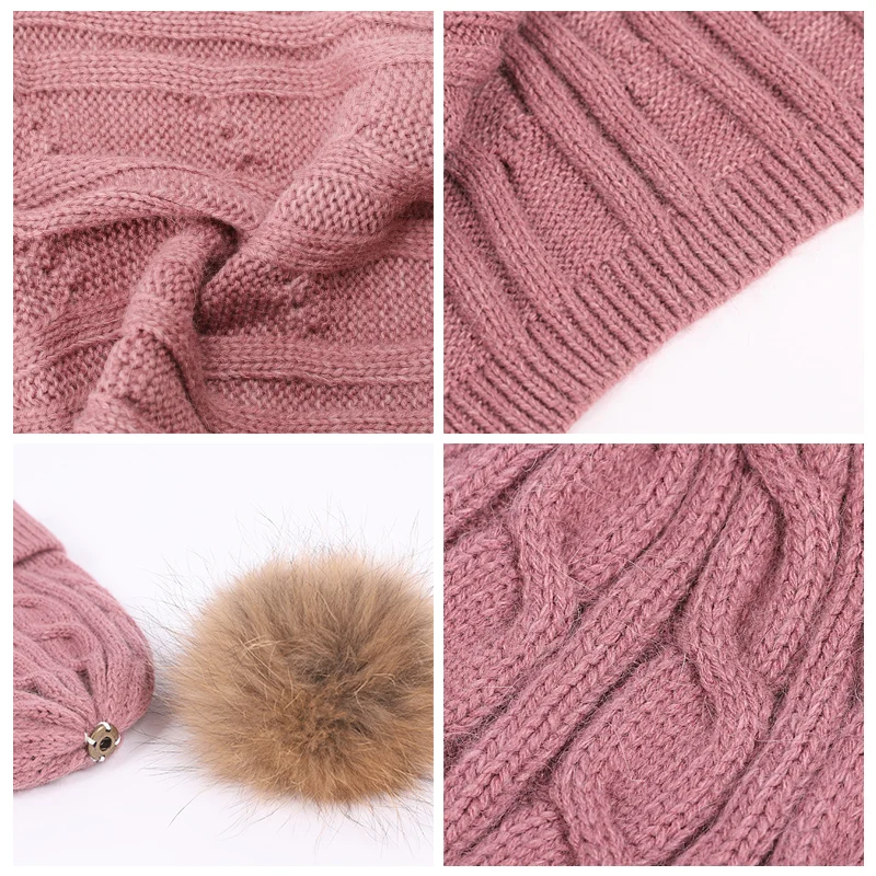 Комплект из двух предметов шарф Billie Eilish Beanie Hat для женщин шапочки Czapka Zimowa Bini Pompom
