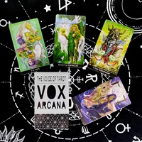 hot sale vox arcana tarot cards prophecy divination deck english version entertainment board game 78 sheetsbox