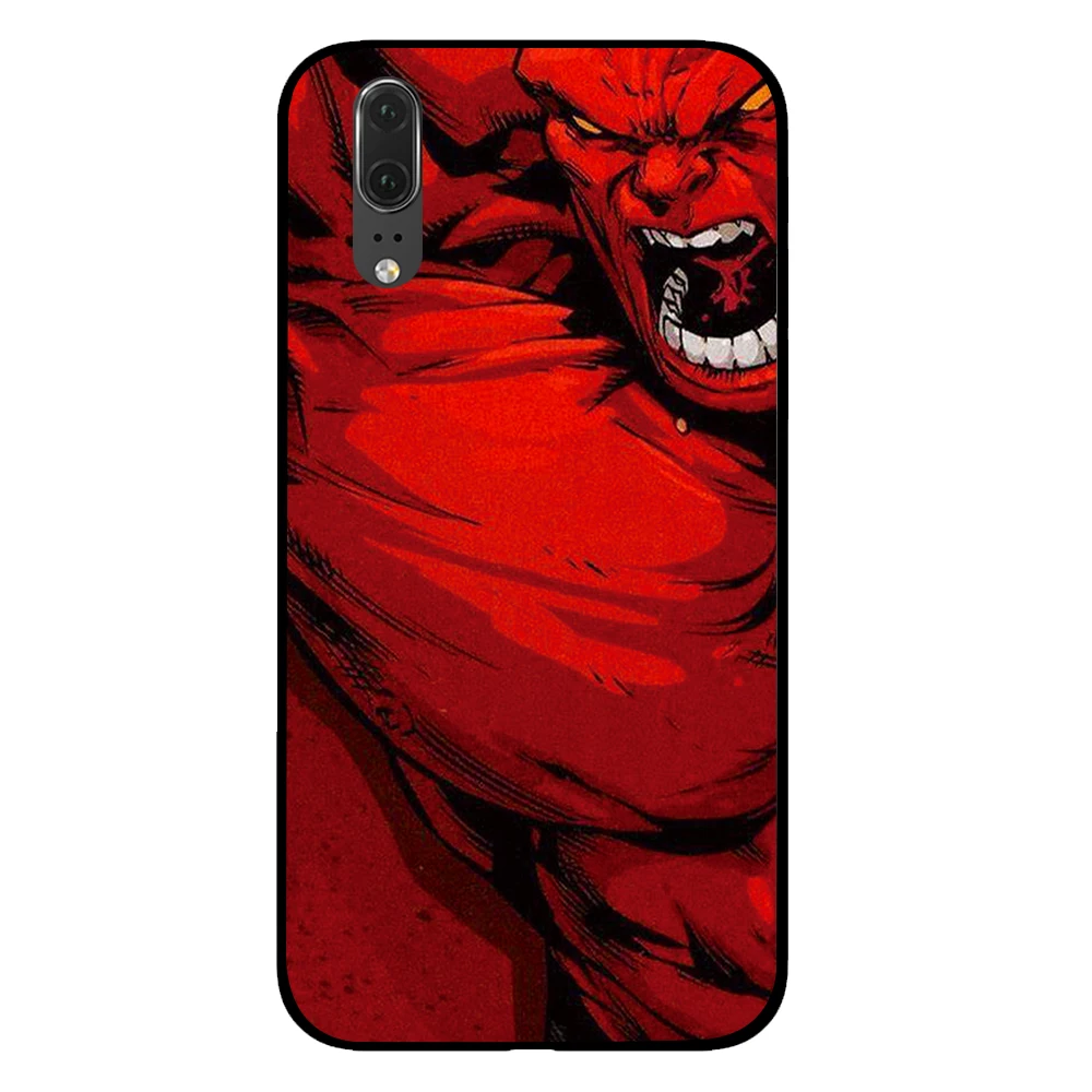 10 Ironman и Hulk Marvel Comic черный чехол для телефона huawei P30 P20 mate 10 20 Pro Lite Nova 3 4 3i чехол - Цвет: 10