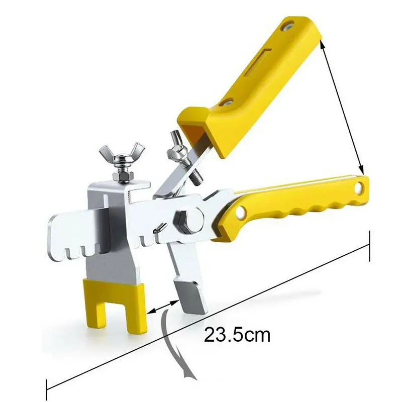 Система выравнивания пластиковой керамической плитки 100 шт. 1 клипса + клиньев