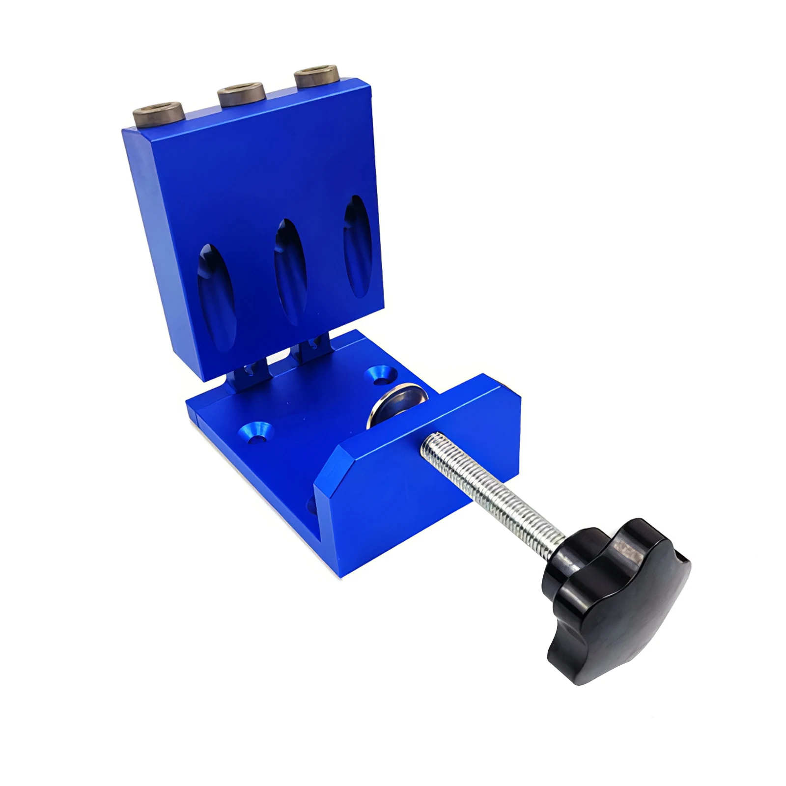 

XK-R3 Woodworking Projects 28MM Inclined Hole Jig Set Adjustable Handle Aluminum Alloy Inclined Hole Locator Hole Screw Jig