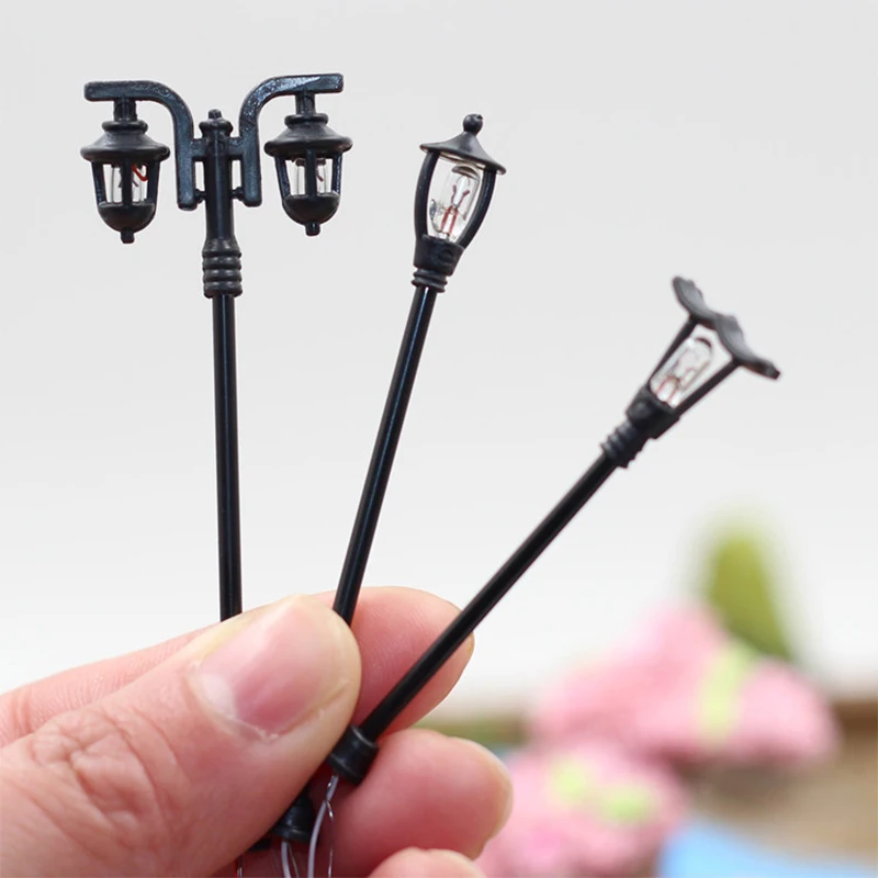 Винтажный миниатюрный светильник DIY для творчества фигурки креативное сказочное