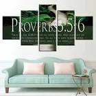 5 шт., настенные картины на холсте, в современном стиле