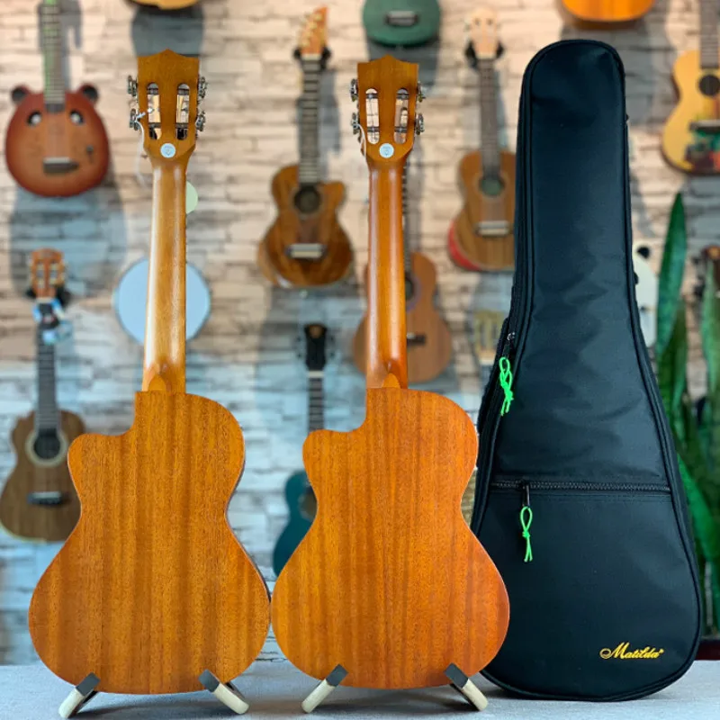 Укулеле акустические мини гитары из красного дерева 10 струн|Гитары| |