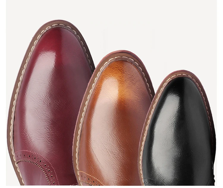 Men Motorcycle Boots Vintage Combat Boot Winter Fur Genuine Cow Leather Waterproof Buckle Military Boots Men Increase Shoes