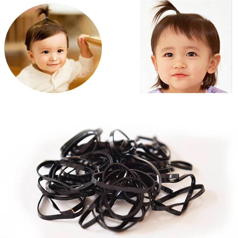 Мини платье для девочек маленькие прозрачные черные резиновые кожаные ремешки