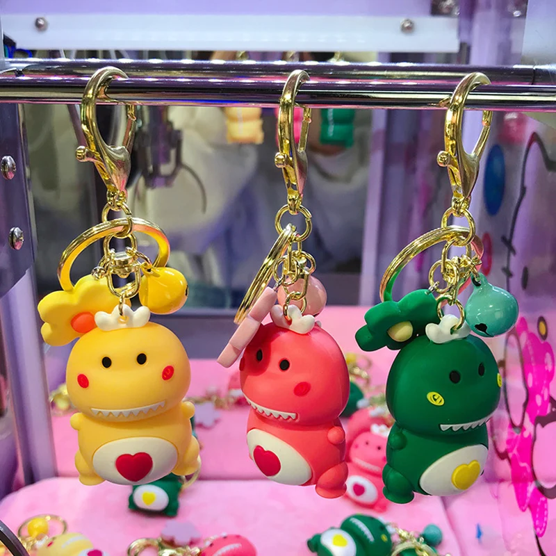 Креативный большой рот брелок для ключей динозавры тренд Мультфильм школьная