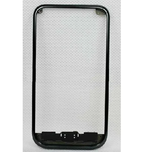 Передняя рамка ЖК дисплея для Samsung Galaxy S GT I9000 серебристый/черный цвет|galaxy s