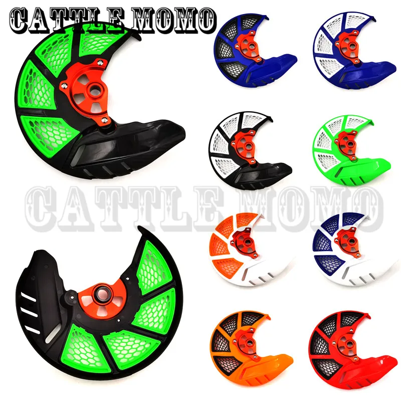 

9colour Front Brake Disc Gaurd Protector For CR125R CR250R CRF250R CRF450R CRF450RX CRF250X CRF450X CRF250L 2004-2017