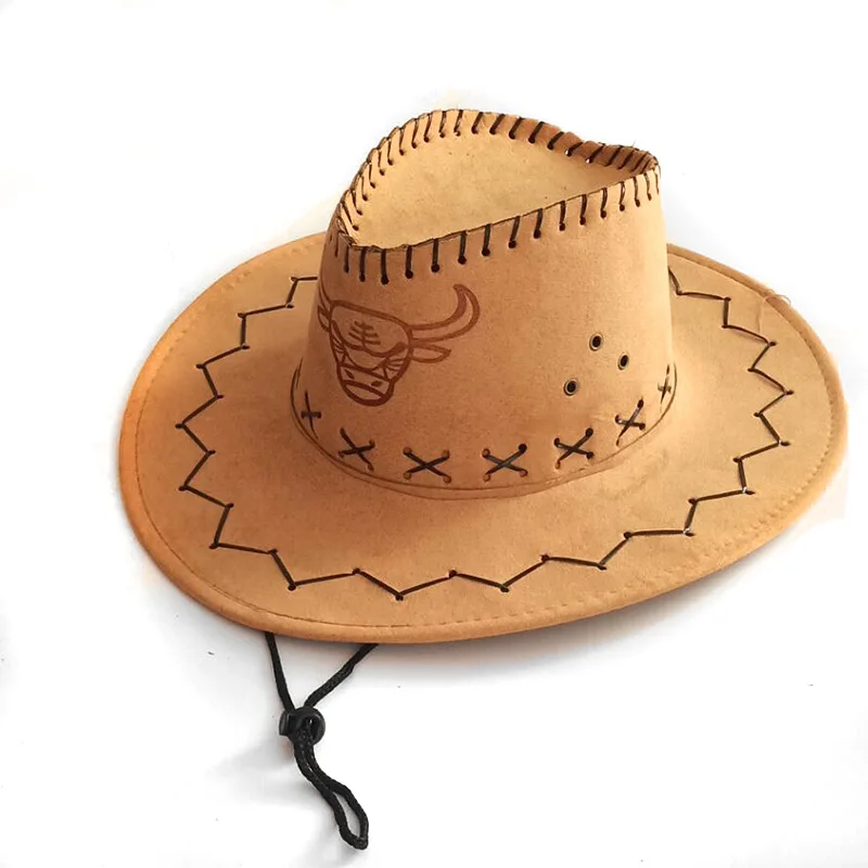 Мужская и женская летняя ковбойская шляпа в западном стиле повседневная уличная