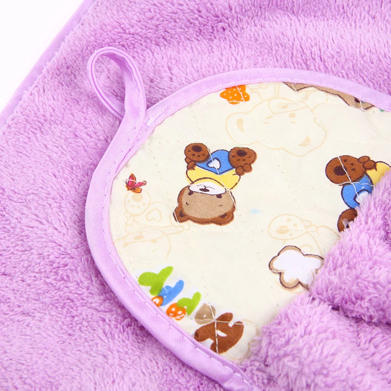 Милое мультяшное полотенце кухонная посуда Коралловая флисовая ткань супер