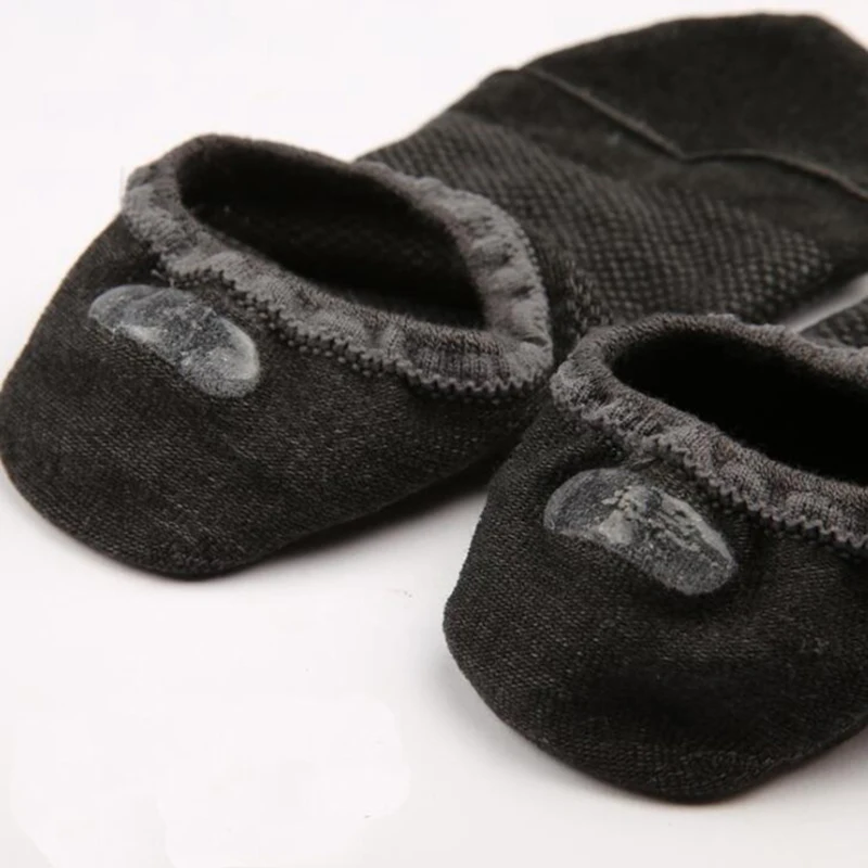 5 парт/лот носки из бамбукового волокна Мужские невидимые бриллиантовые короткие