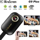 Mirascreen G9 плюс ТВ палка 2,4G5G 4K Беспроводной Wi-Fi Дисплей ТВ ключ Miracast Airplay DLNA TV приемник для IOS и Android телефон