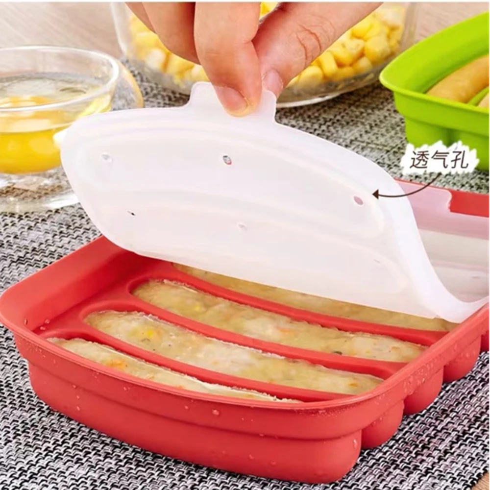 Силиконовая форма для изготовления сосисок сделай сам приготовления хот-догов