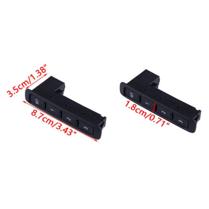 Кнопка регулировки памяти автомобильного сиденья подходит для CC Passat Tiguan 1Z0959769A |