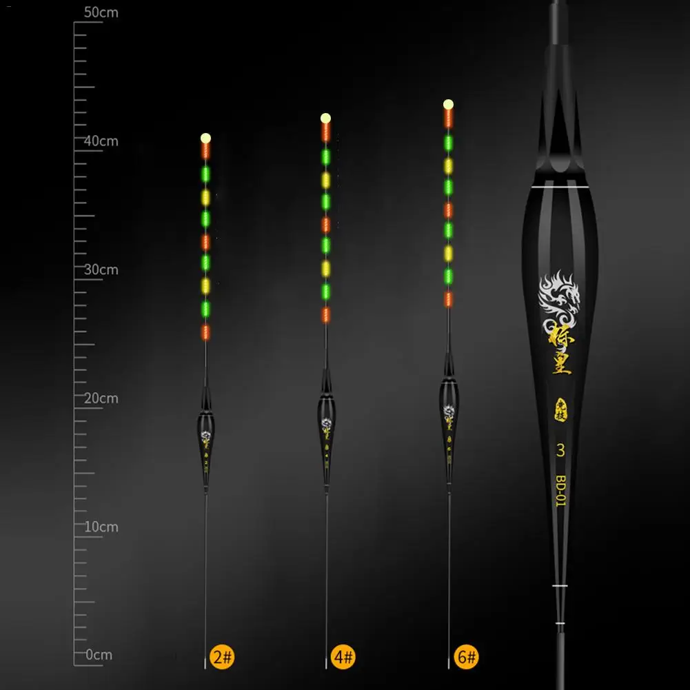Умный поплавок для рыбалки ночной сигнализатор укуса светодиодный светильник