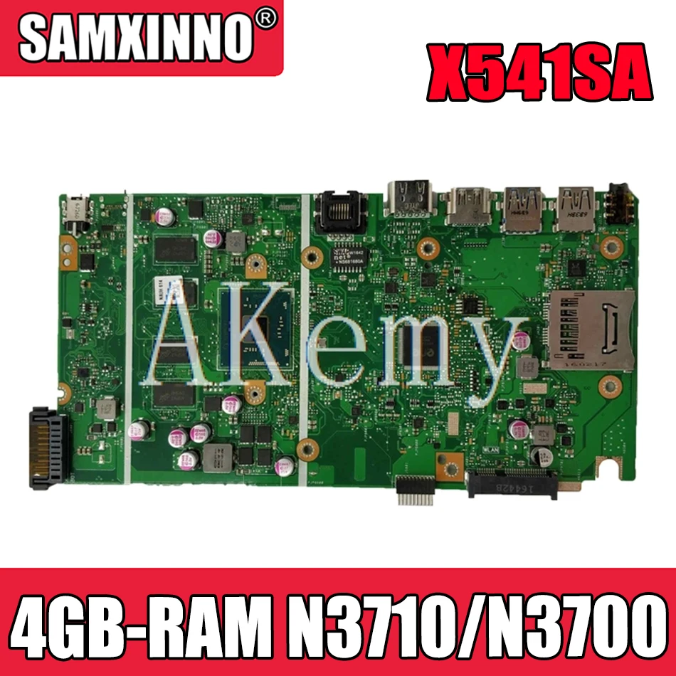 

NEW X540SA mainboard REV 2.0 For Asus X540 X540S X540SA X540SAA laptop motherboard Test ok 4GB-RAM N3710/N3700 CPU