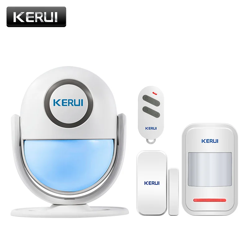  - KERUI WP71 PIR Motion Sensor Security Alarm Detector Anti-theft Sensor Motion Detector Wireless Security Alarm System DIY Kit