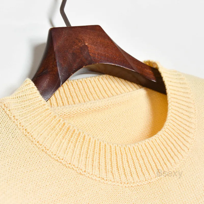 

Yellow Oversized Sweater 2020 New Winter Ducks Print Loose Tassel Big Size Pullover Women Sweater Christmas