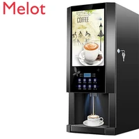 instant coffee machine milk tea integrated machine commercial office hot and cold automatic multi functional hot drinks machine
