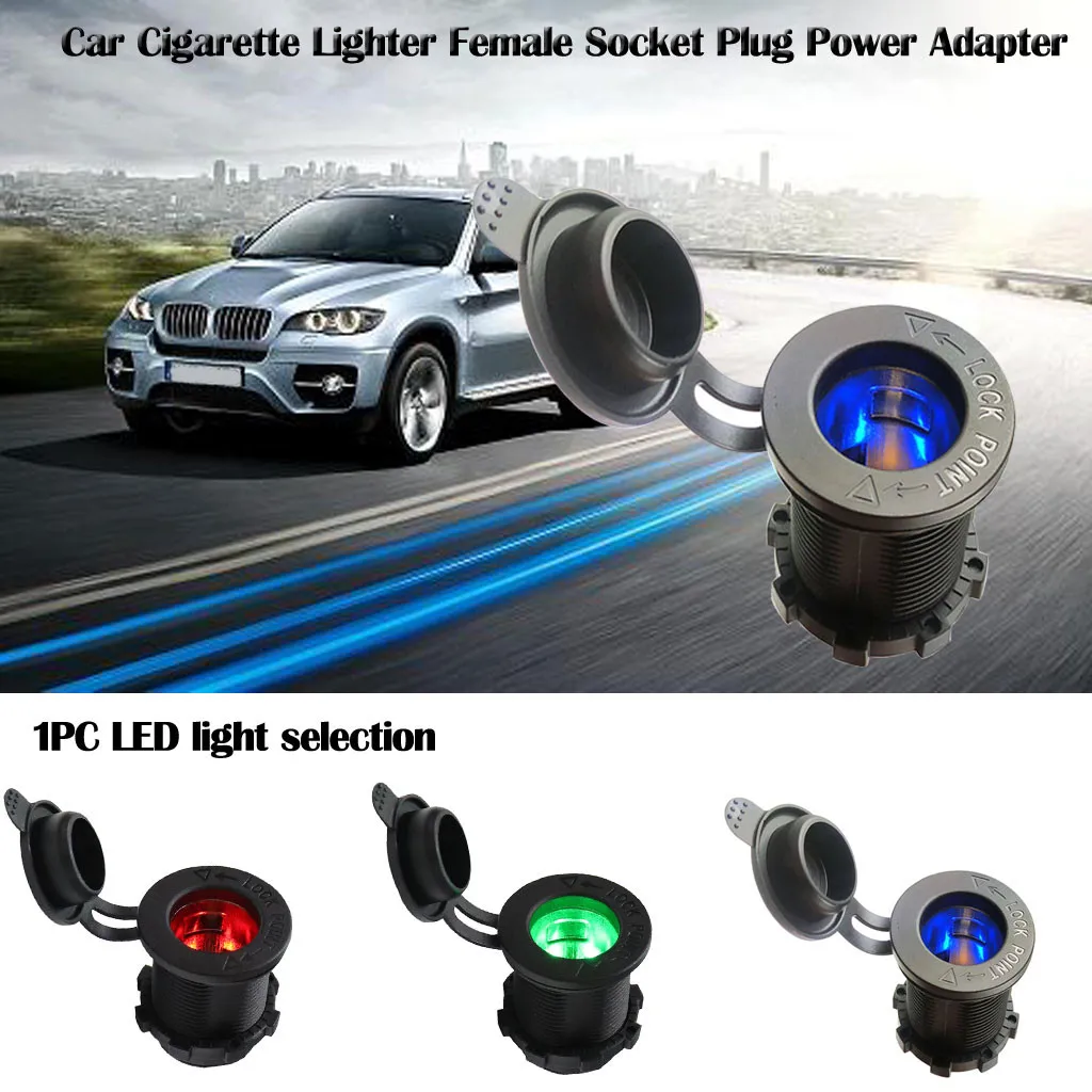 Гнездо прикуривателя 12 В для мотоцикла автомобиля лодки трактора|Зажигалка| |