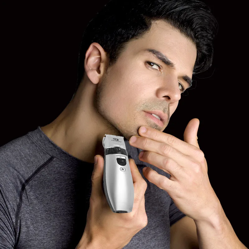 

Professional Electric Hair Trimmer Adjustable Ceramic-Blade USB Rechargeable Hair Clipper Silent Motor for Children Baby Men