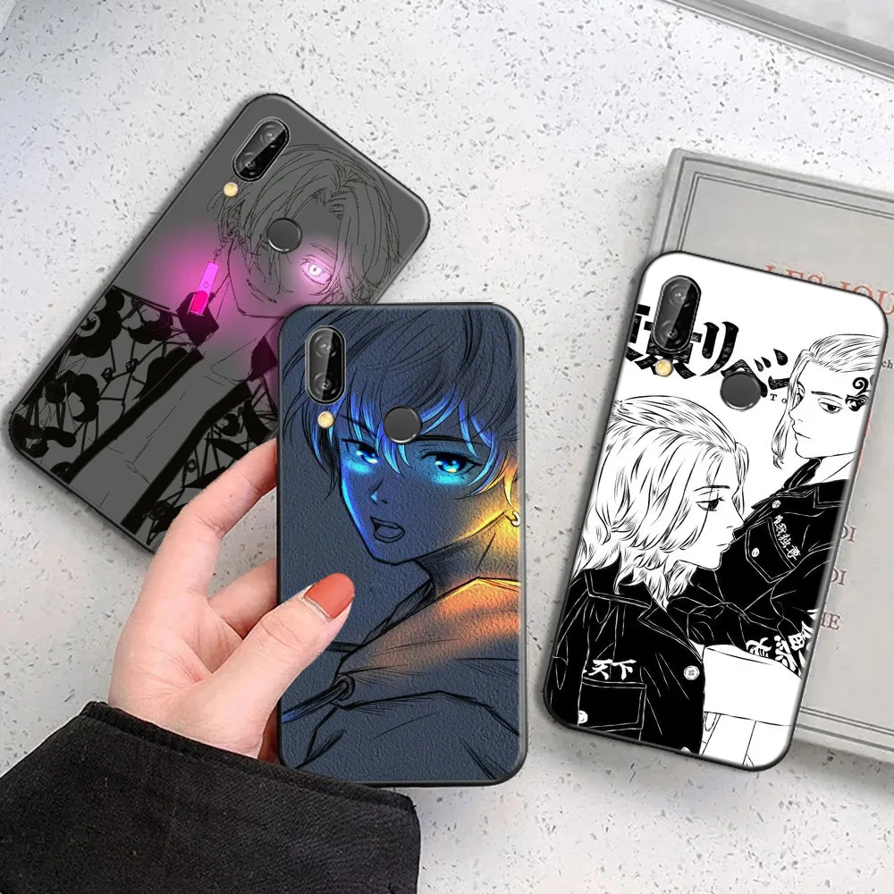 

Tokyo Revenger Phone Case For Huawei P Smart Z 2019 2021 P20 P30 P40 Lite Pro Plus Funda Carcasa Soft TPU Cases Back Cover Shiba