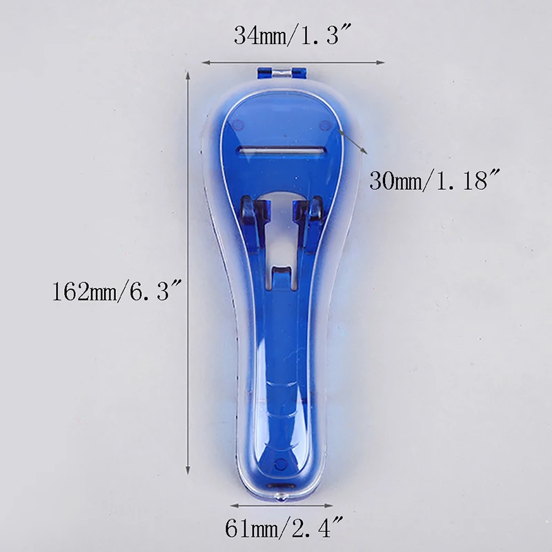 

1 PCS Portable Men's Razor Blades Holder Box Portable Blue Travel Shaver Holder Box Case Shaving Machine