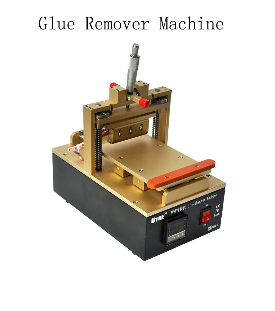 UYUE High Precision Remover Machine LCD Touch Screen Degumming Machine Remover Remove polarized light OCA glue and UV water glue