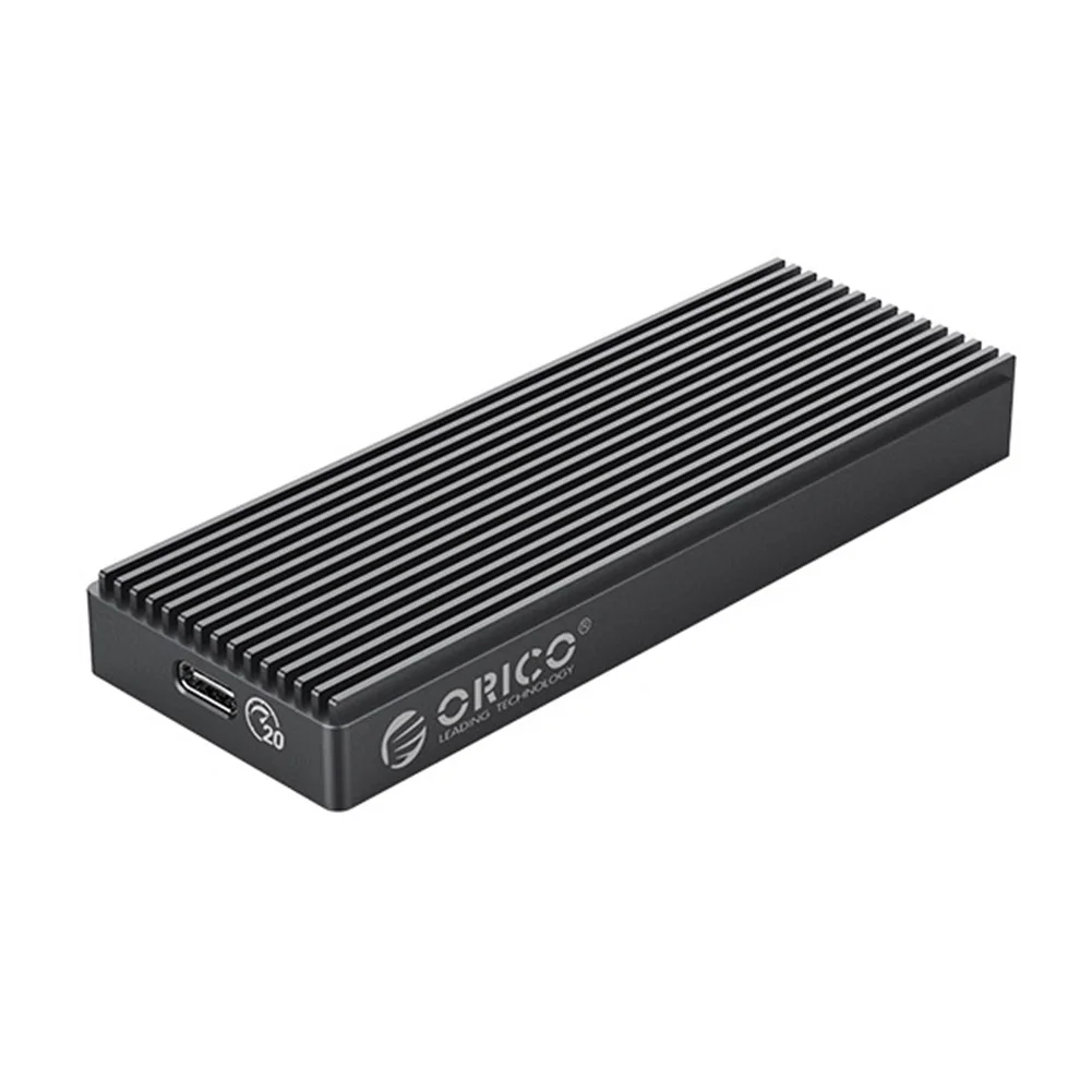 ORICO USB 3.2 Type-C SSD Case 20Gbps M.2 High Speed NVMe M Key Solid State Drive Box Solid State Drive Enclosure