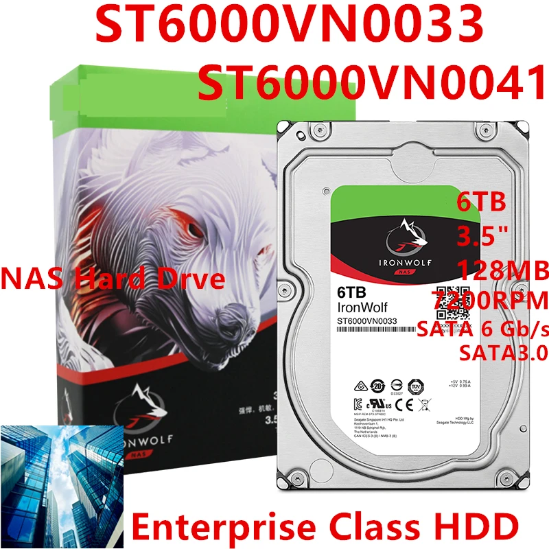 Verkauf Neue HDD Für Seagate Marke IronWolf 6TB 3.5