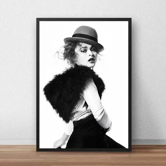 

Helena Bonham Carter Poster Movie Star Actress Canvas Painting Hd Prints Portrait Pictures Bar Cafe Wall Art Home Decor Modular