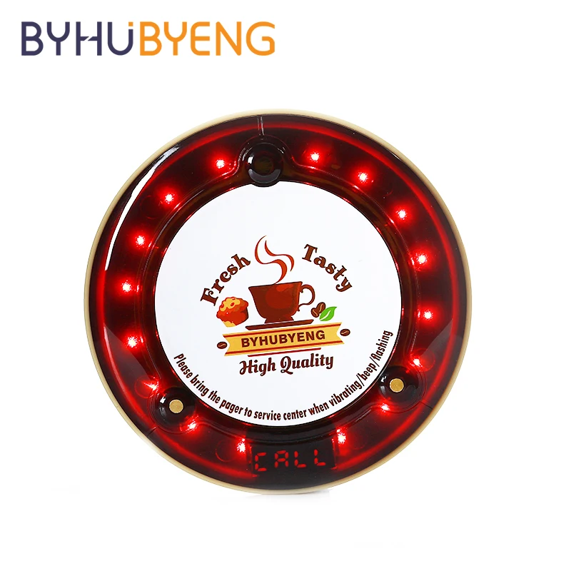 Водонепроницаемая система вызова BYHUBYENG гостевая служба беспроводной звуковой