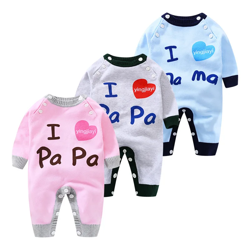 

Baby fashion sweater crawlers 6
