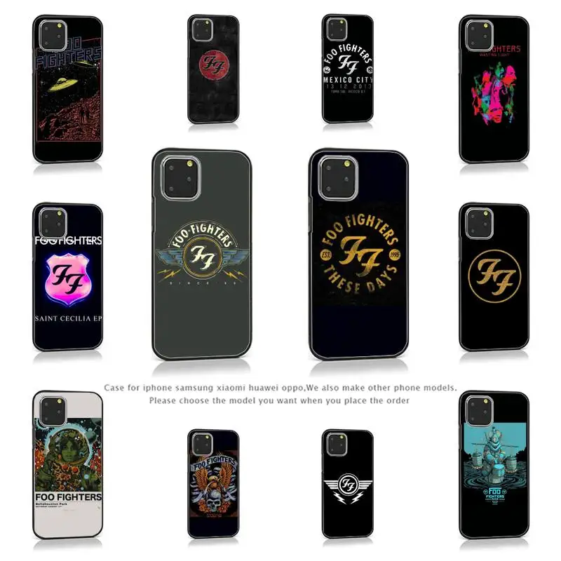 

color girl 214N FOO FIGHTERS Phone Case for iPhone 7 8 11 12 Pro X XS Max XR Samsung A S 10 20 50 Plus pro funda