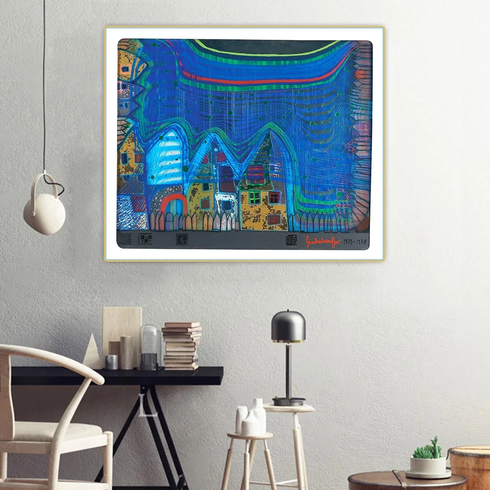 Рисунок на холсте Осень в облаке