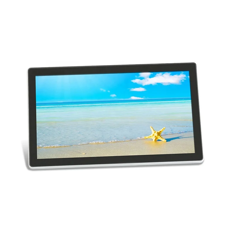 27 inch multi-points capacitive touch screen information kiosk