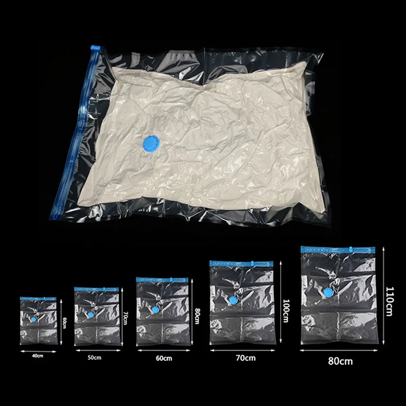 Пакеты для вакуумной упаковки одежды складная сумка хранения с клапаном