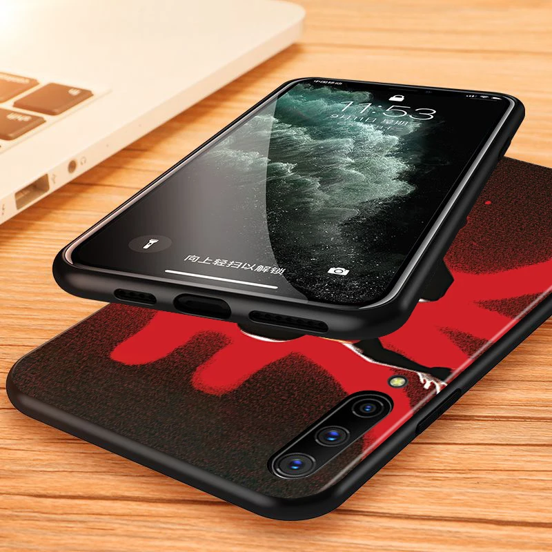 

Fashion Marvel Spider Man for Samsung Galaxy A90 A80 A70S A70 A60 A50 A40 A30 A20 A10 A2 Core Black Phone Case