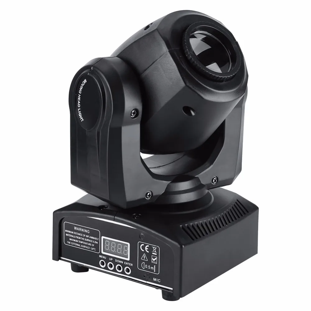 2 шт./лот 30 Вт Светодиодный сценический светильник с подвижной головкой DMX512 Disco Pub вечерние светильник с эффектом RGBW Ночной светильник с 110 В до 240 В